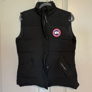 Canada Goose Freestyle Down Vest Womens Size M in Black